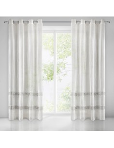 FIRANA GOTOWA ANNE 140 X 270 CM BIAŁY