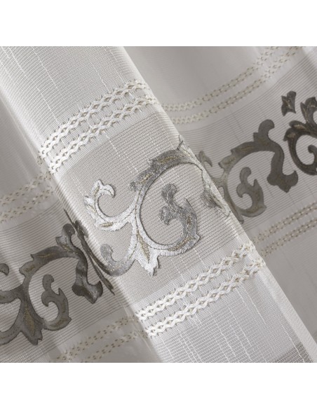 FIRANA GOTOWA ANNE 140 X 270 CM BIAŁY