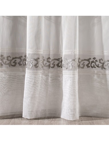 FIRANA GOTOWA ANNE 140 X 270 CM BIAŁY