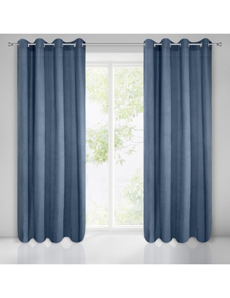 ZASŁONA GOTOWA CLARISA 140 X 270 CM GRANATOWY