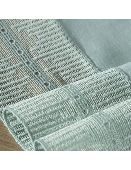 OBRUS DEKORACYJNY 80 X 80 CM MIĘTOWY