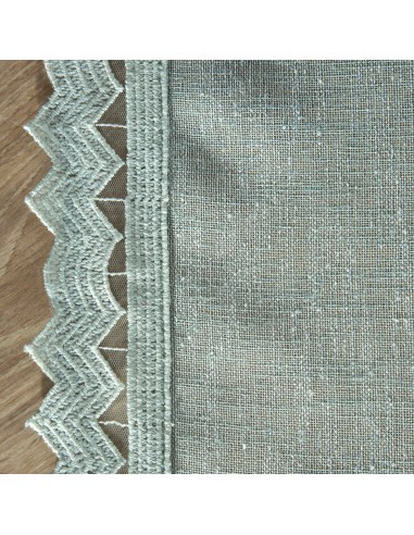 OBRUS DEKORACYJNY 35 X 180 CM MIĘTOWY