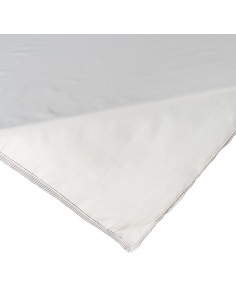 OBRUS DEKORACYJNY 80 X 80 CM BEŻOWY 2