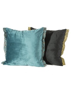 POSZEWKA EMA 45 X 45 CM CIEMNOTURKUSOWY 2