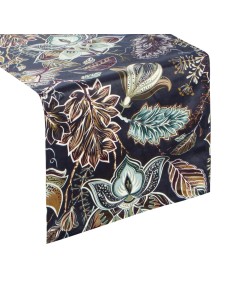 OBRUS GRACIA 33 X 140 CM GRANATOWY 2