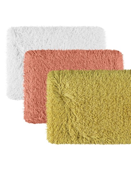 DYWANIK ŁAZIENKOWY CELIA 60 X 90 CM KORALOWY