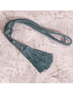 SZNUR DEKORACYJNY 4036 58 CM CIEMNOMIĘTOWY