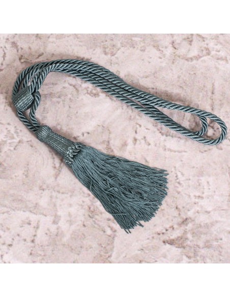 SZNUR DEKORACYJNY 4036 58 CM CIEMNOMIĘTOWY