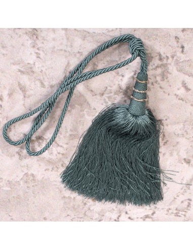 SZNUR DEKORACYJNY ALORA 70 CM CIEMNOMIĘTOWY