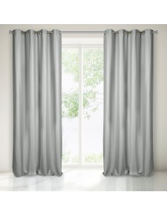 ZASŁONA GOTOWA AGGIE 140 X 250 CM CIEMNOBEŻOWY