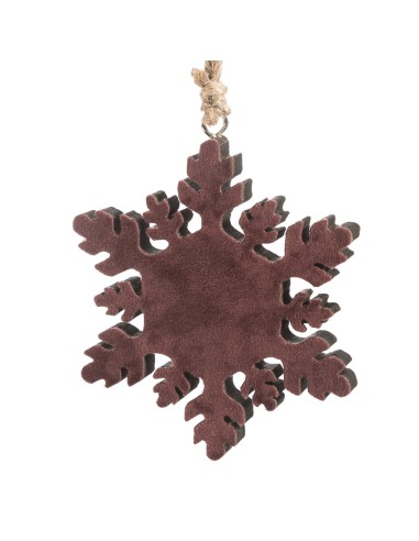 OZDOBA ŚWIĄTECZNA STAR 86 12 CM BORDOWY