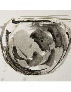 OBRAZ FANCY (2) 35 X 45 CM KREMOWY 2