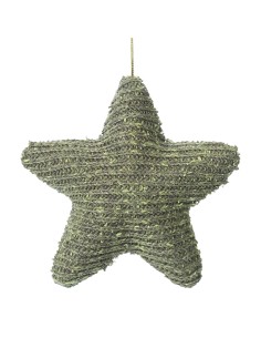 OZDOBA ŚWIĄTECZNA IRIN 10 X 3 X 10 CM ZIELONY