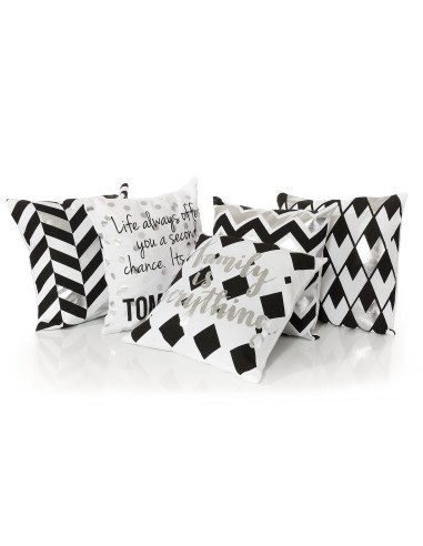 POSZEWKA NELA 2 40 X 40 CM BIAŁY