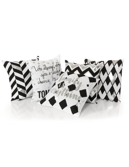 POSZEWKA NELA 2 40 X 40 CM BIAŁY