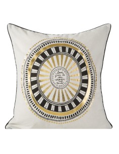 POSZEWKA SELENA 45 X 45 CM CZARNY