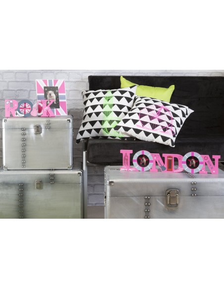 DREWNIANA RAMKA DEKORACYJNA AVIS (05) 48 X 2 X 10 CM RÓŻOWY