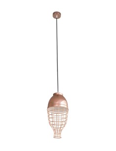 LAMPA LUCY (01) FI 20 X 21 CM MIEDZIANY