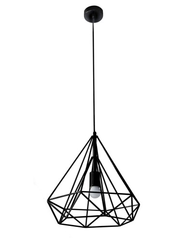 LAMPA WIRE (03) FI 36 X 62 CM SREBRNY