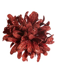 KWIAT ŚWIĄTECZNY ANETTE FI 17 CM CZERWONY