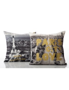 POSZEWKA PARIS 8 40 X 40 CM BIAŁY 2