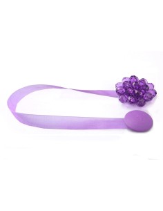 UPINACZ DEKORACYJNY Z MAGNESEM FIOLETOWY