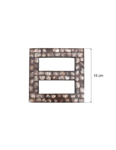 UPINACZ DEKORACYJNY 832-1 BRĄZOWY