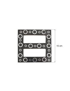 UPINACZ DEKORACYJNY 835 BRĄZOWY