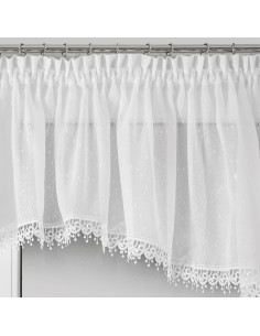 FIRANA GOTOWA DAGMARA-4 400 X 65 CM BIAŁY 2