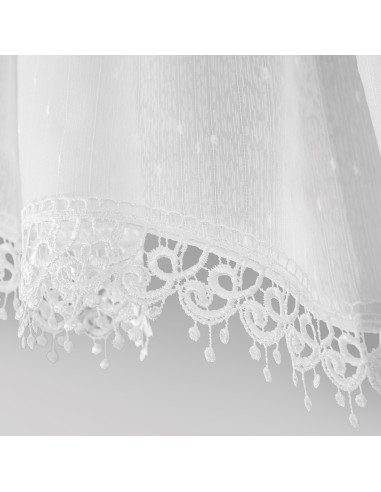 FIRANA GOTOWA DAGMARA-5 400 X 65 CM BIAŁY