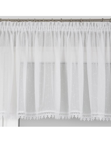 FIRANA GOTOWA DAGMA-2 (2) 400 X 65 CM BIAŁY