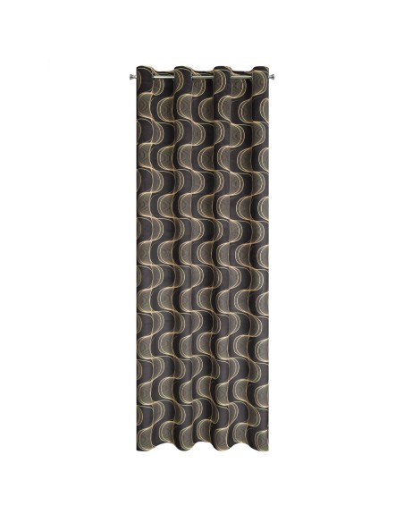 ZASŁONA GOTOWA POLA 140 X 250 CM CZARNY