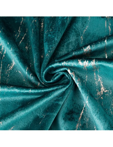 ZASŁONA GOTOWA NADIA NA TAŚMIE 140 X 300 CM CIEMNOTURKUSOWY