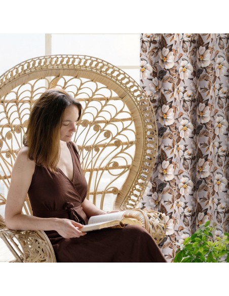 ZASŁONA GOTOWA SIMONA 140 X 250 CM BEŻOWY