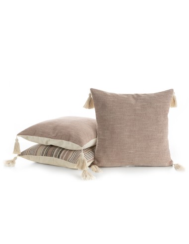 POSZEWKA BOHO 4 45 X 45 CM PUDROWY RÓŻ