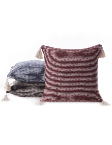 POSZEWKA BOHO 6 45 X 45 CM BORDOWY