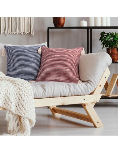 POSZEWKA BOHO 6 45 X 45 CM BORDOWY