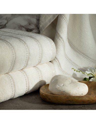 RĘCZNIK GLORY4 (03) 30 X 50 CM SREBRNY