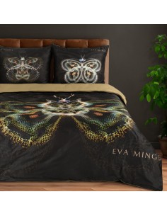 POŚCIEL EVA 11 160 X 200 CM CZARNY