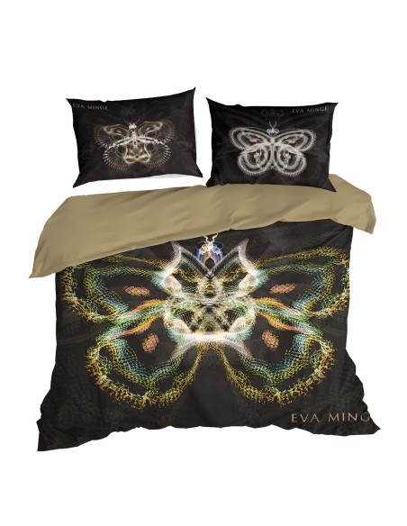 POŚCIEL EVA 11 160 X 200 CM CZARNY