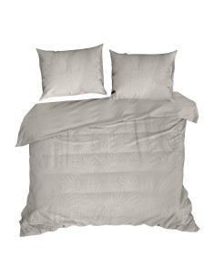 KOMPLET POŚCIELI ŻAK 220 X 200 CM SZAROBEŻOWY 2