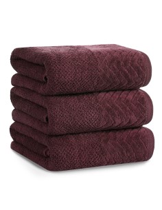 RĘCZNIK LOREN (10) 30 X 50 CM BORDOWY