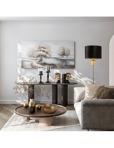 LAMPA LEONA (01) O 46 X 165 CM CZARNY