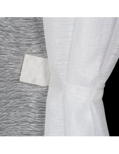 UPINACZ DEKORACYJNY Z MAGNESEM 5 X 15 CM BIAŁY 2