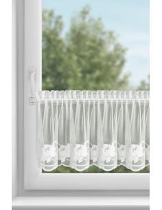 FIRANA GOTOWA LETI NA TAŚMIE 150 X 40 CM BIAŁY