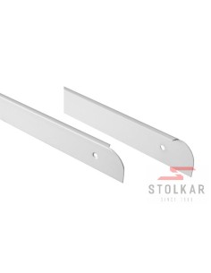 LISTWA ZAKOŃCZENIOWA DO  BLATÓW ALU 28mm, prawa