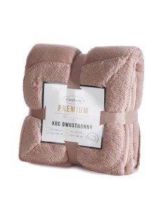 KOC TEDY 150 X 200 CM JASNOBRĄZOWY 2