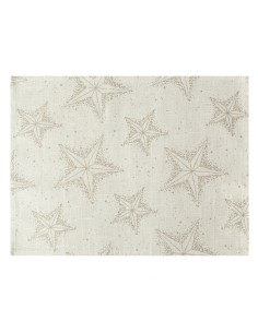 OBRUS ŚWIĄTECZNY WINTER 30 X 40 CM KREMOWY