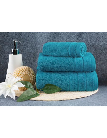 RĘCZNIK DAMLA (15) 70 X 140 CM GRANATOWY