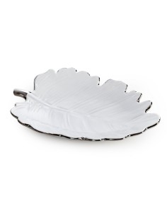 PATERA DEKORACYJNA ALMA (03) 20 X 15 X 4 CM BIAŁY